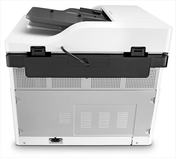 Лазерное многофункциональное устройство HP LaserJet MFP M443nda (p/c/s, A3, 1200dpi, 25ppm, 512Mb, 2trays 100+250, ADF 100, duplex, Scan to email/SMB/FTP, PIN printing, USB/Eth, cart. 4000 pages & USB cable in box, 1y warr, repl. W7U02A) (8AF72A#B19) фото 4