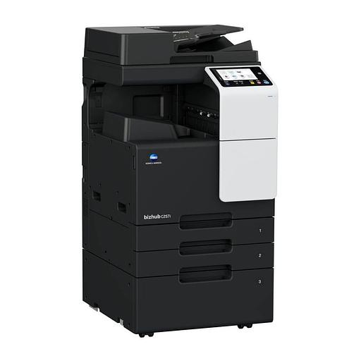 Лазерное многофункциональное устройство Konica Minolta bizhub C257i (МФУ, A3, 25 ppm, без крышки и ADF, без тумбы, без картриджей, без кабеля питания, запуск только инженером платно) (ACVD021) фото 3