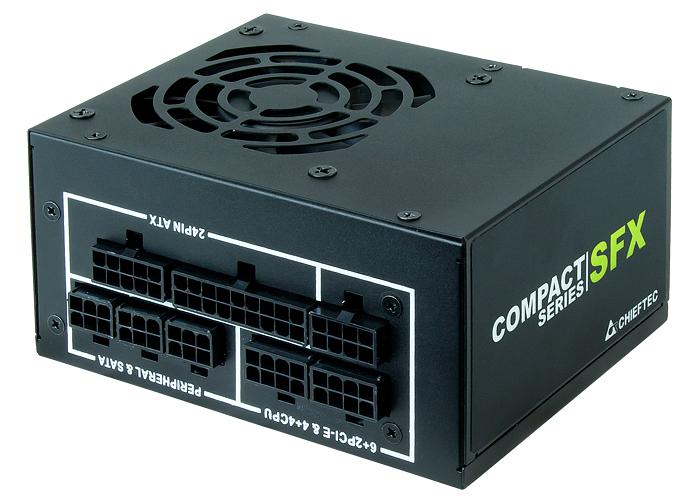 Блок питания Chieftec Compact CSN-450C (ATX 2.3, 450W, SFX, Active PFC, 80mm fan, 80 PLUS GOLD, Full Cable Management) Retail (CSN-450C) фото 3