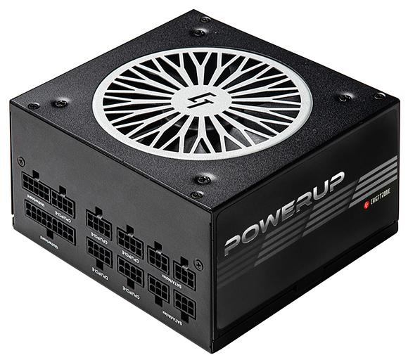 Блок питания Chieftec CHIEFTRONIC PowerUp GPX-850FC (ATX 2.3, 850W, 80 PLUS GOLD, Active PFC, 120mm fan, Full Cable Management, LLC design) Retail (GPX-850FC) фото 1