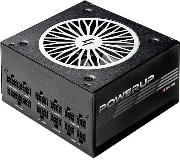 Блок питания Chieftec CHIEFTRONIC PowerUp GPX-750FC (ATX 2.3, 750W, 80 PLUS GOLD, Active PFC, 120mm fan, Full Cable Management, LLC design) Retail (GPX-750FC) фото 1