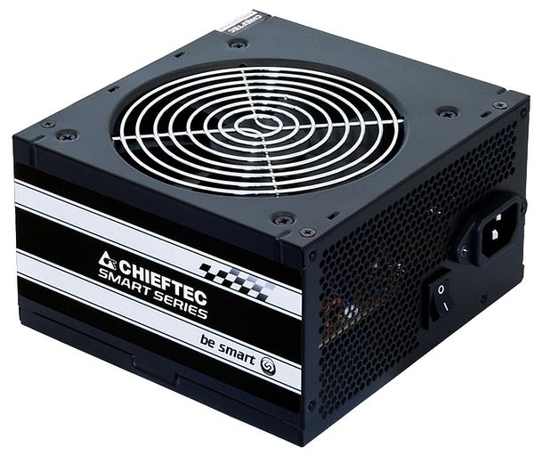 Блок питания Chieftec PSU GPS-650A8 650W Smart ser ATX2.3 230V Brown Box 12cm 80%+ Fan Active PFC 20+4, 8(4+4)p,8(6+2)p, 4xSATA, 2xMolex+Floppy (GPS-650A8) фото 1