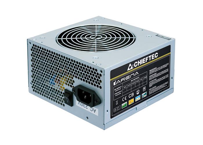 Блок питания Chieftec PSU GPA-450S8 450W ATX2.3 APFC Bulk 12cm Fan Active PFC 20+4p; 4p; 6+1p; 3xSATA; 2xMolex+FDD (GPA-450S8) фото 1