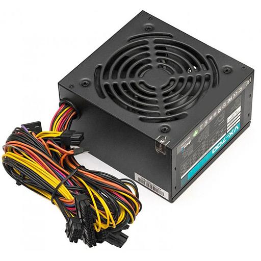 Блок питания Aerocool 700W Retail VX PLUS 700 ATX v2.3 Haswell, fan 12cm, 500mm cable, power cord, 20+4P, 4+4P, PCIe 6+2P x2, PATA x3, SATA x6, FDD (VX PLUS 700) фото 3
