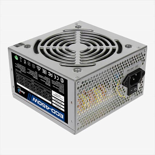 Блок питания Aerocool 650W Retail ECO-650W ATX v2.3 Haswell, fan 12cm, 400-mm cable, power cord, 20+4P, 12V 4+4P, 1x PCI-E 6+2P, 5x SATA, 3x PATA, 1x FDD (ECO-650W) фото 1
