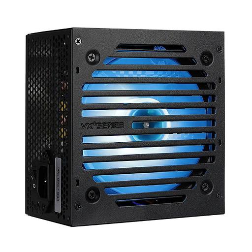 Блок питания Aerocool VX Plus 800 RGB 800W, ATX v2.3, RGB Fan 12cm, 500mm cable, Retail (VX PLUS 800 RGB) фото 1