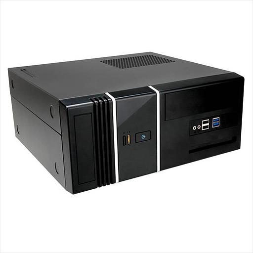 Корпус Slim Case InWin BK623 Black 400W 2*USB2.0+2*USB3.0 Audio mATX (6132049) фото 2