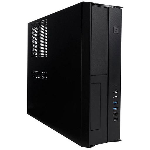 Корпус Slim Case InWin BL067 Black IP-S300FF7-0 U2*2+U3*2+Combo audio+FAN+ intrusion switch (6143980) фото 1