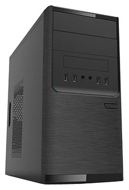 Корпус MiniTower Powerman ES701 Black PM-450ATX U2*2+U3*2+A(HD) mATX (6120258) фото 1