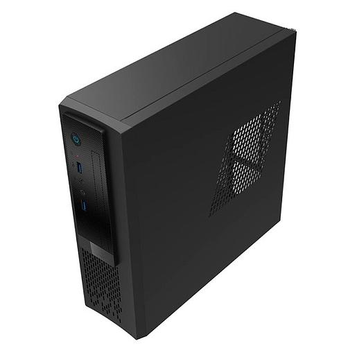 Корпус Slim Case Powerman PS201A-BK PM-300TFX U3.0*2+A(HD)+FAN (6125688) фото 4
