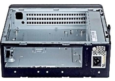 Корпус Slim Case Powerman EQ101BK PM-200ATX 2*USB 3.0,Audio, miniATX (6117414) фото 4