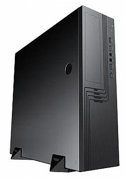 Корпус Slim Case Powerman EL555BK PM-300TFX 80+Bronze U3.0*2+U2*2+2*combo Audio; fan 9cm; intrusion switch (6143524) фото 1