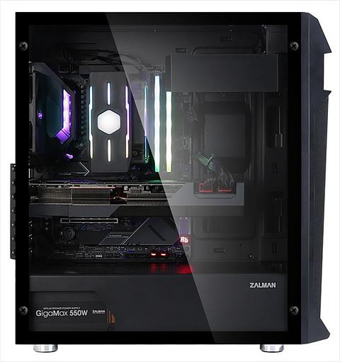 Корпус ZALMAN Z1 PLUS, ATX, BLACK, WINDOW, 1x5.25", 2x3.5", 3x2.5", 1xUSB2.0, 2xUSB3.0, FRONT 2x120mm, REAR 1x120mm (Z1 PLUS) фото 3