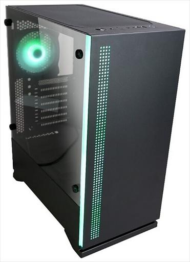 Корпус ZALMAN S5, ATX, BLACK, WINDOW, 2xCOMBO (3.5" or 2.5"), 4x2.5", 2xUSB2.0, 1xUSB3.0, FRONT 1x120mm, REAR 1x120mm RGB (S5 BLACK) фото 2