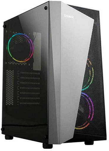 Корпус ZALMAN S4 Plus, ATX, BLACK, WINDOW, 1x5.25", 4x3.5", 1x2.5", 2xUSB2.0, 1xUSB3.0, FRONT 2x120mm, REAR 1x120mm (S4 Plus) фото 1
