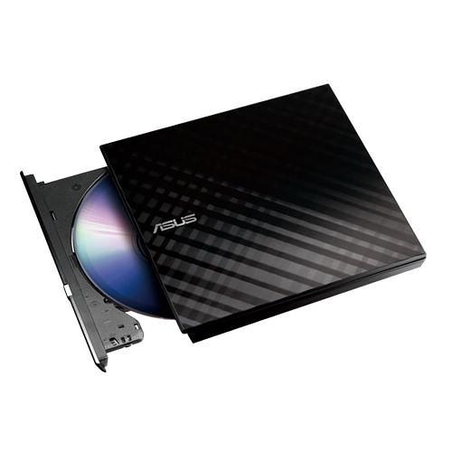 Привод ASUS SDRW-08D2S-U LITE/BLK/G/AS retail, dvd-rw, external; 90-DQ0435-UA221KZ (SDRW-08D2S-U LITE/BLACK/ASUS) фото 1