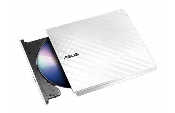 Оптический привод ASUS SDRW-08D2S-U LITE/WHT/G/AS retail, dvd-rw, external; 90-DQ0436-UA221KZ (SDRW-08D2S-U LITE/WHITE/ASUS) фото 1
