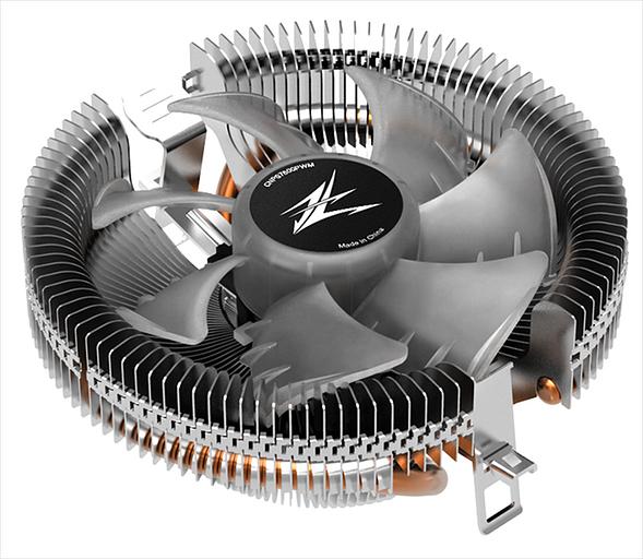 Кулер для процессора ZALMAN CNPS7600 RGB, 92mm RGB FAN, 1 HEAT PIPE, 4-PIN PWM, 800-2000 RPM, 32DBA MAX, HYDRAULIC BEARING, FULL SOCKET SUPPORT (CNPS7600 RGB) фото 2