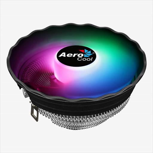 Кулер для процессора Aerocool Air Frost Plus 110W / FRGB / 3-Pin / Intel 115*/775/AMD / Clip (Air Frost Plus) фото 1