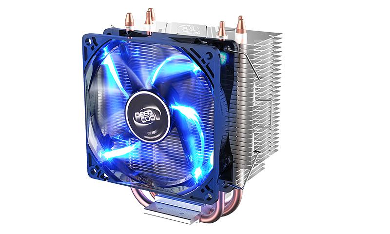 Кулер для процессора DEEPCOOL GAMMAXX300 FURY S1150/S1155/S1156/AM2/AM2+/AM3/FM1 24шт/кор, TDP 130Вт, PWM, 17.8~21dB(A), RET (GAMMAXX 300 FURY) фото 1