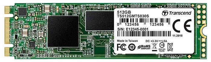 Твердотельный накопитель Transcend MTS830S TS512GMTS830S фото 1