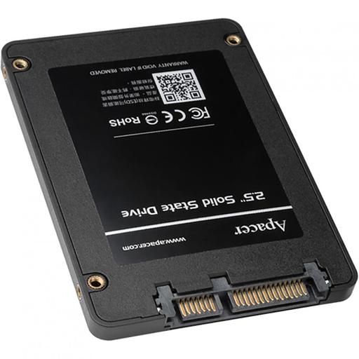 Твердотельный накопитель Apacer SSD PANTHER AS340 120Gb SATA 2.5" 7mm, R550/W500 Mb/s, IOPS 30/90K, MTBF 1,5M, 3D TLC, 70TBW, Retail (AP120GAS340G-1) (AP120GAS340G-1) фото 3