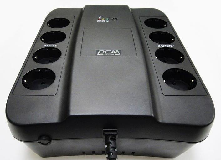 Источник бесперебойного питания (3 кабеля) Powercom Spider SPD-650U фото 1