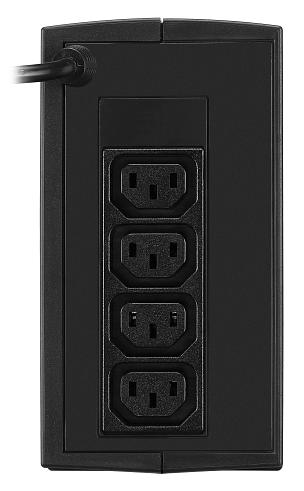 ИБП CyberPower UTC850EI, Line-Interactive, 850VA/425W, 4 IEC-320 С13 розетки, Black, 0.84х0.159х0.252м., 4.2кг. CyberPower UTC850EI фото 3