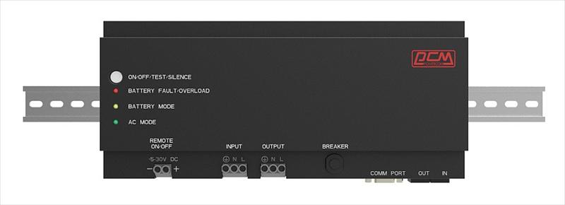 Источник бесперебойного питания Powercom DRU 500VA/300W, DIN Rail, 230V, RS-232, 2 year warranty (1114005) (DRU-500) фото 2