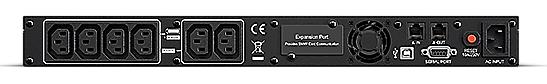 ИБП CyberPower OR1000ELCDRM1U, Rackmount, Line-Interactive, 1000VA/600W, 4+2IEC-320 С13 розетки, USB&Serial, RJ11/RJ45, SNMPslot, LCD дисплей, Black, 0.75х0.6х0.2м., 18кг. CyberPower OR1000ELCDRM1U фото 3