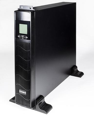 Источник бесперебойного питания IRBIS UPS Online 1000VA/900W, LCD, 6xC13 outlets, USB, RS232, SNMP Slot, Rack mount (2U) / Tower, 2 year warranty (ISL1000ERMI) фото 1