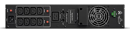 ИБП CyberPower OLS3000ERT2U, Rackmount, Online, 3000VA/2700W, 8 IEC-320 С13, 1 IEC C19 розеток, USB&Serial, RJ11/RJ45, SNMPslot, LCD дисплей, Black, 0.5х0.8х0.2м., 35кг. CyberPower OLS3000ERT2U фото 4