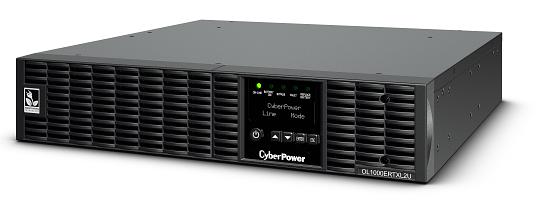ИБП CyberPower OL1000ERTXL2U, Rackmount, Online, 1000VA/900W, 8 IEC-320 С13 розеток, USB&Serial, RJ11/RJ45, SNMPslot, LCD дисплей, Black, 0.5х0.6х0.2м., 21.7кг. CyberPower OL1000ERTXL2U фото 1