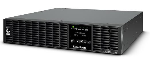 ИБП CyberPower OL1500ERTXL2U, Rackmount, Online, 1500VA/1350W, 8 IEC-320 С13 розеток, USB&Serial, RJ11/RJ45, SNMPslot, LCD дисплей, Black, 0.5х0.6х0.2м., 22.3кг. CyberPower OL1500ERTXL2U фото 1