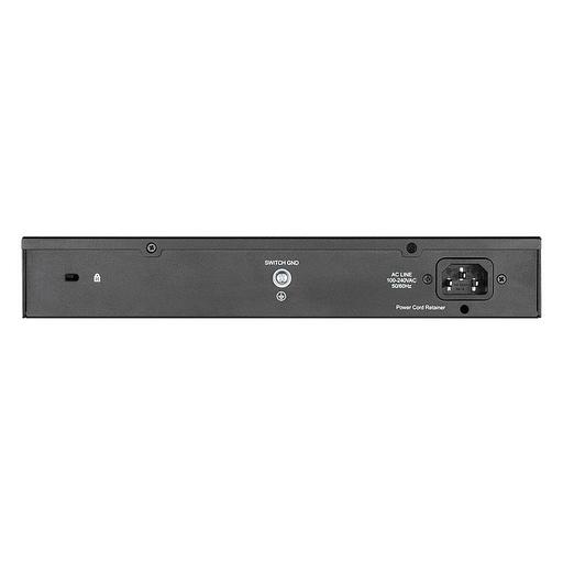 Коммутатор D-Link DES-1018MPV2/A1A, L2 Unmanaged Switch with 16 10/100Base-TX ports and 2 100/1000Base-T/SFP combo-ports (16 PoE ports 802.3af/at (30 W), PoE Budget 247 W).16K Mac address, Auto-sensing, 802.3x (DES-1018MPV2/A1A) фото 3