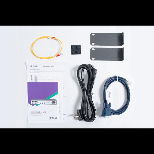 Управляемый гигабитный коммутатор уровня 2, 8 портов 10/100/1000Base-T, 2 порта 100/1000BASE-X (SFP), функция заряда АКБ (SNR-S2982G-8T-UPS) фото 2