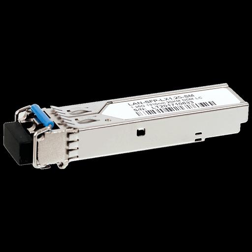 Модуль SFP LX 20км, 1310нм, SM, duplex LC, 1.25Gbps, DDM, Cisco (LAN-SFP-LX1.25-SM) фото 1
