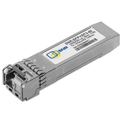 SNR Модуль SFP+ WDM, дальность до 60км (21dB), 1270нм (SNR-SFP+W73-60) фото 1