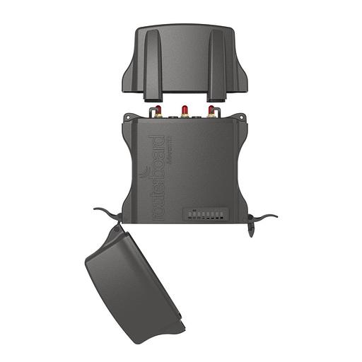 Точка доступа MikroTik NetMetal 5 (720MHz CPU, 128MB RAM, 1xGigabit LAN, 1xSFP cage, 1xUSB, 1xminiPCI-e, built-in 5Ghz 802.11ac 2x2 wireless with two RP-SMA connectors, RouterOS L4, outdoor enclosure, POE, PSU, pol (RB922UAGS-5HPacD-NM) фото 3
