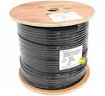 Utp кабель NEOMAX [NM10041] Кабель U/UTP cat.5e 4 пары (305 м) 0.50 мм (24 AWG) Медь, внешний, с усиленным стальным тросом 2.0 мм (-40 to +60°C) PE jacket черный (NM10041) фото 1