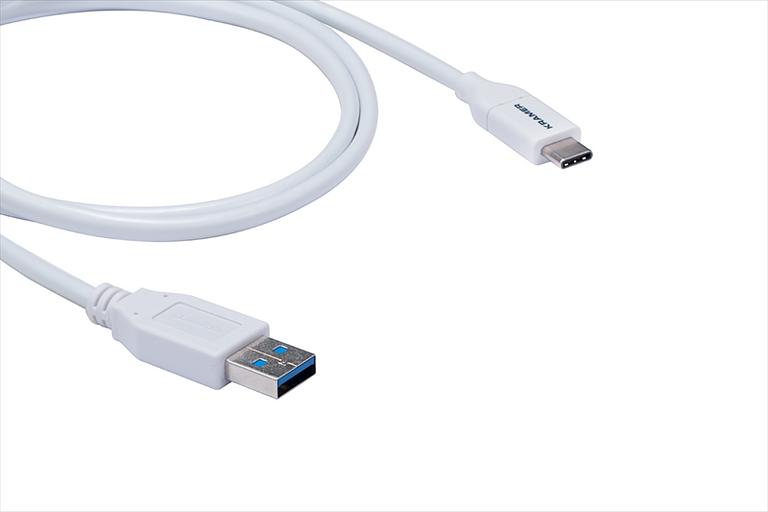 Kramer C-USB31/CA-3 Кабель USB-C 3.1 вилка- USB-A 3.0 вилка, 0,9 м (96-02357203) фото 1