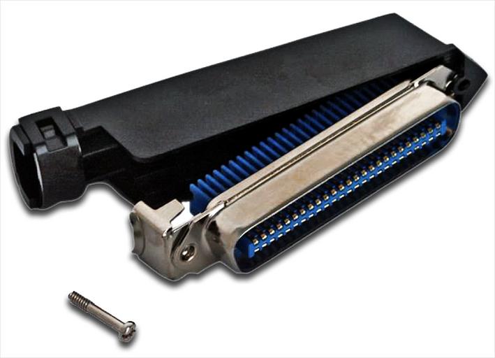 Коннектор TELCO под обжим, 25 пар, 90 градусов, мама (TWT-TC90C-F) фото 1