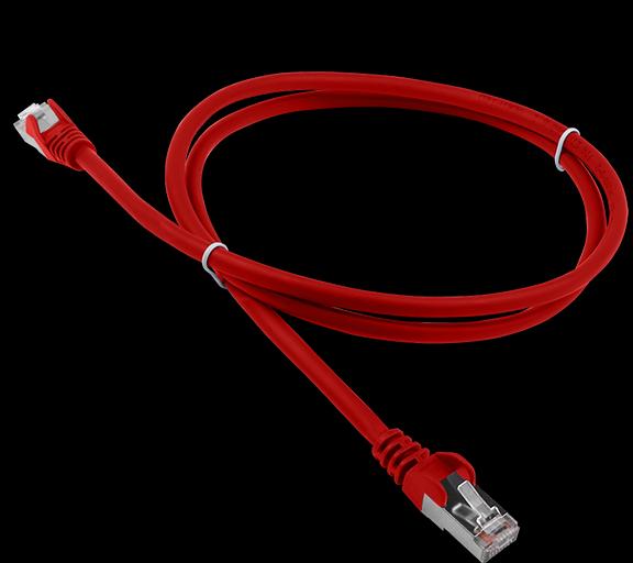 Патч-корд LANMASTER LSZH FTP кат.5e, 10 м, красный (LAN-PC45/S5E-10-RD) фото 1
