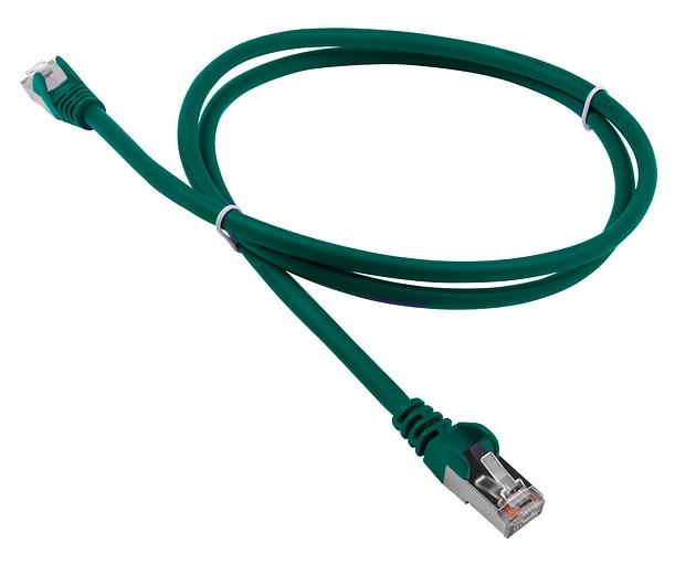 Патч-корд LANMASTER LSZH FTP кат.5e, 3.0 м, зеленый (LAN-PC45/S5E-3.0-GN) фото 1