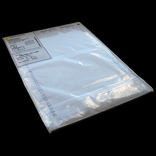 Маркер самоклеющийся, л.А4, 14х7, на розетки, белый, 420 шт/л. (LAN-MOL-14x7-WH) фото 1