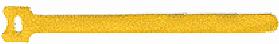 Хомут-липучка 180мм, 20 шт., желтый (LAN-VCM180-YL) фото 1