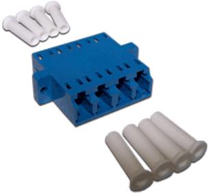 Адаптер оптический LC, SM, 4 порта, корпус SC (TWT-4LC/S-AM-SM) фото 1