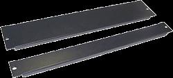 19" фальш-панель 2U, черная (TWT-CB-FP-2U) фото 1