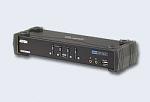 Переключатель электронный ATEN 4-Port USB DVI Dual Link/CH7.1 Audio KVMP™ Switch (CS1784A-AT-G) фото 2