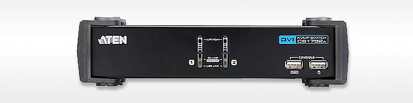 Переключатель электронный ATEN 2-Port USB DVI/Audio KVMP™ Switch (CS1762A-AT-G) фото 1